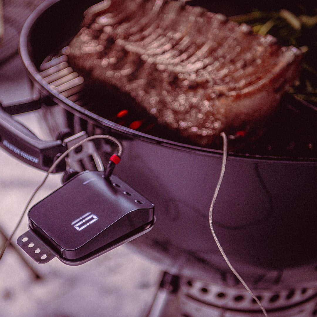【新品・未開封】Wifi 肉用 温度計 Weber Connect Weber Connect デジタル式グリル＆肉用温度計 (3201)